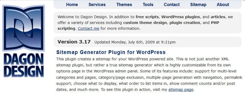 Image Post For Dagon Design Sitemap Generator